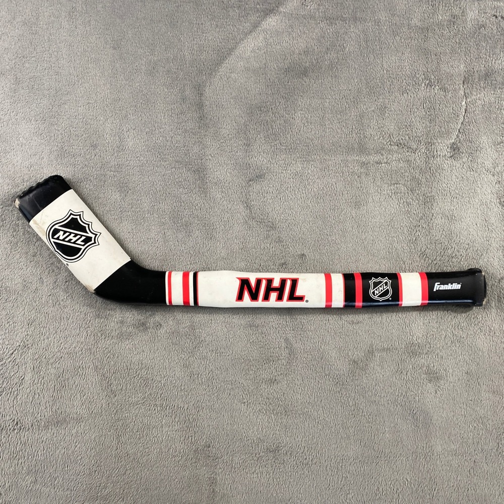 Franklin Mini Hockey Stick Unisex Black NHL Goalie Knee Hockey Stick